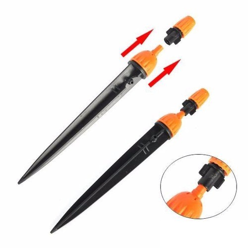 Bộ 10 Que cắm tưới 8 tia Phun sương, Que cắm nhỏ giọt 8 tia, Béc 8 tia kết hợp Phun sương