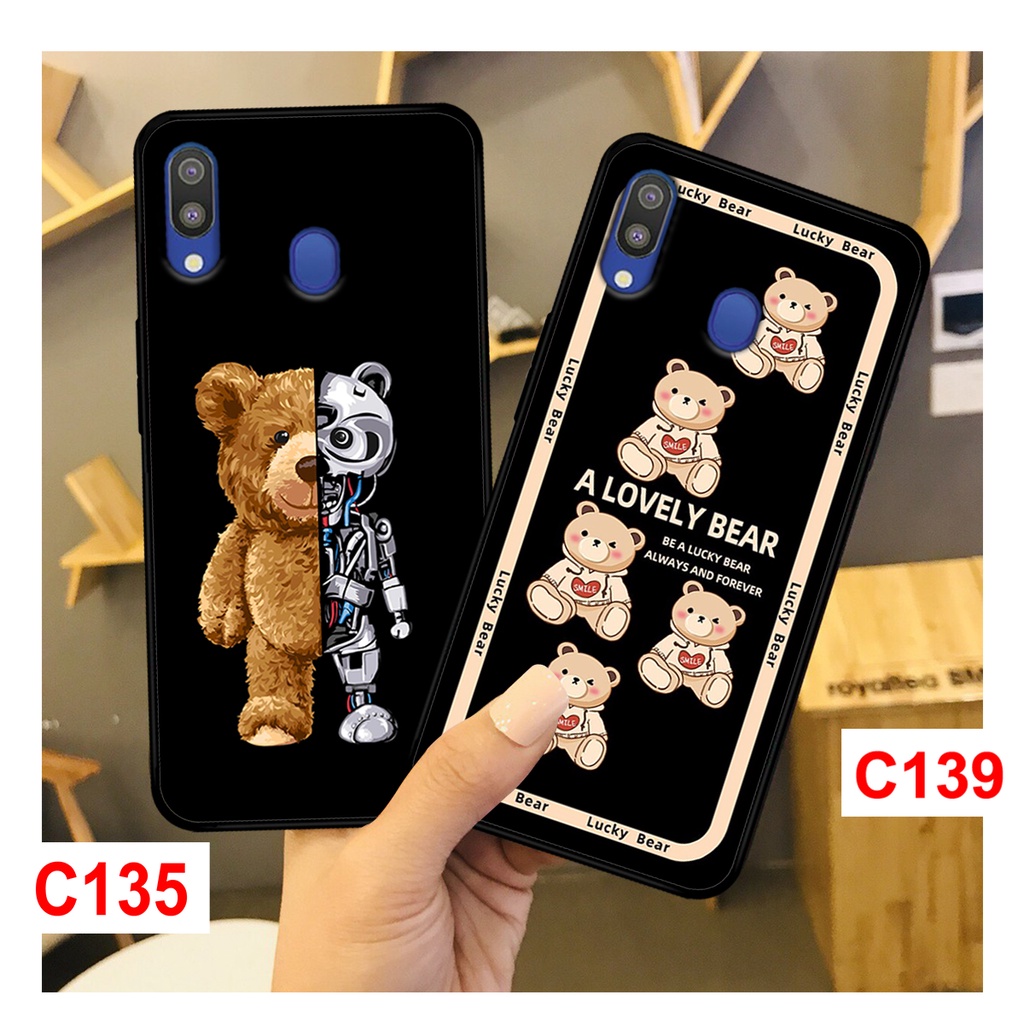 Ốp Lưng Samsung A10s - A20 - A30 - M20 In hình gấu bear dễ thương,cute.