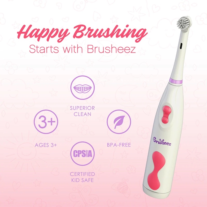 Bộ bàn chải điện cho bé Brusheez