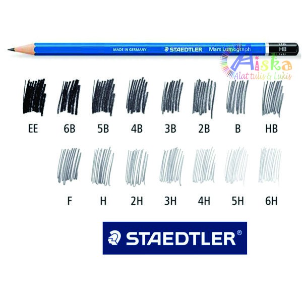 Bút Chì Phác Thảo Staedtler HB 2B 3B 4B 5B 6B 7B 8B 9B