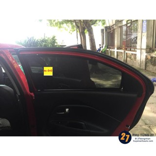 Rèm che nắng xe kia rio, hàng loại 1 có nam châm