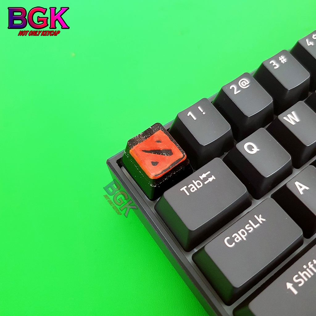 Keycap Lẻ hình LOGO DOTA 2 OEM profile ( keycap resin độc lạ )( Keycap Artisan )