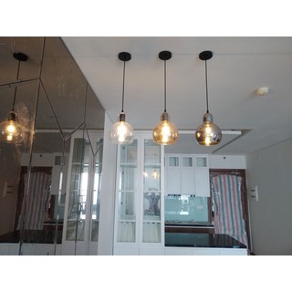 Đèn thả thủy tinh trang trí bàn ăn thcn 208a