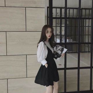 🌼🌻order taobao 🌼🌻set váy + áo ulzzang style ( có ảnh thật)