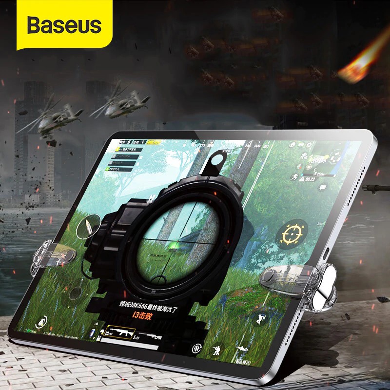 Baseus Game Controller Gamepad Trigger for iPad Pro mini Xiaomi Samsung Huawei Tablet Pad Shooter Fire Button Joystick