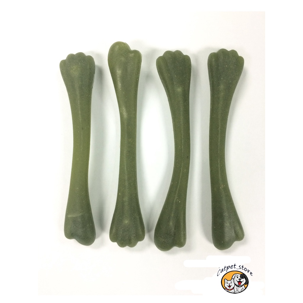 Que gặm xương xanh thơm miệng DoggyMan - 55 cây(360g) 10 cây