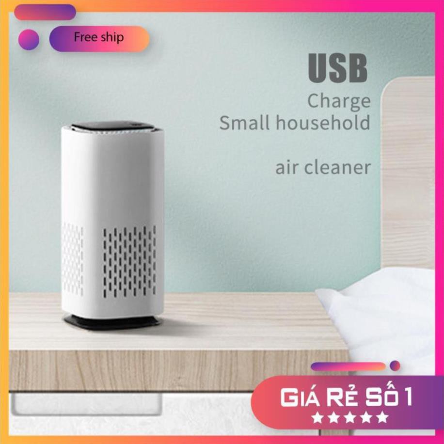 ⚡️Máy Lọc Không Khí ion Âm Air Purifier⚡️ Dùng Trên Xe Ôtô, Phòng Ngủ, Phòng Làm Việc, Spa, Phòng Trẻ Em...