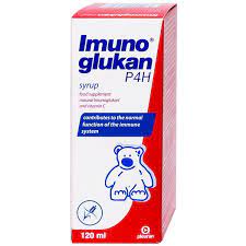 Siro Tăng Sức Đề Kháng KUN Imunoglukan P4H Pleuran 120ml IMUNO GLUKAN IMMUNO GLUKAN GẤU KAN