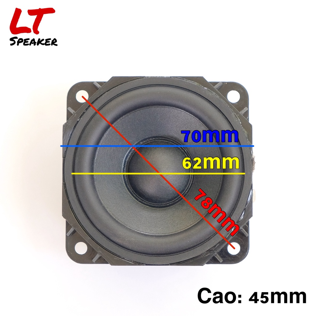 Loa toàn dải BOSE 2.75 Inch 4 Ohm 15 - 20W - Âm thanh chi tiết bass tốt