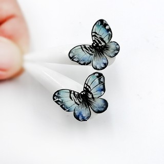 Hình Bướm Hoa Bột Gắn Móng Nail  (1 Con)