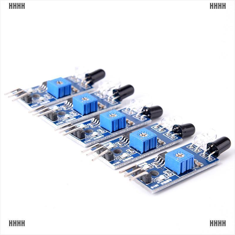 Bộ 5 Mô Đun Cảm Biến Hồng Ngoại Cho Xe Robot Arduino