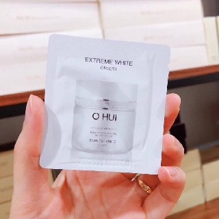 Combo 10 gói Kem dưỡng trắng da, mờ nám và ngăn ngừa lão hóa OHUI Extreme White Cream Snow vitamin
