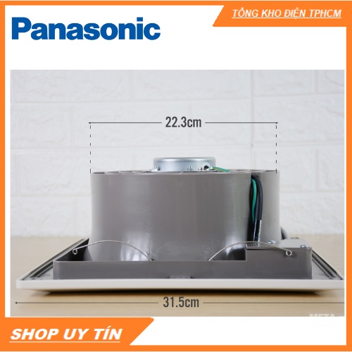 FREE SHIP  Quạt hút âm trần Panasonic FV-20CUT1- Hàng chính Hãng