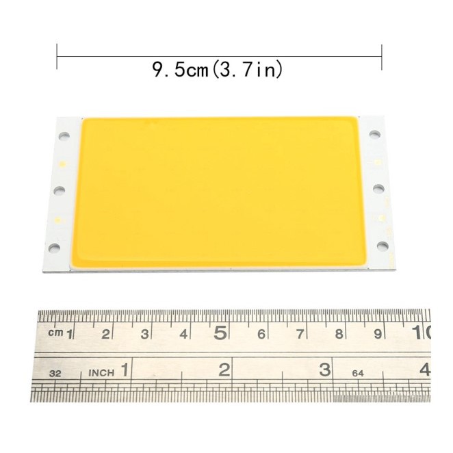 Chip đèn LED 94x50mm 10W 12V-24V (sáng trắng)