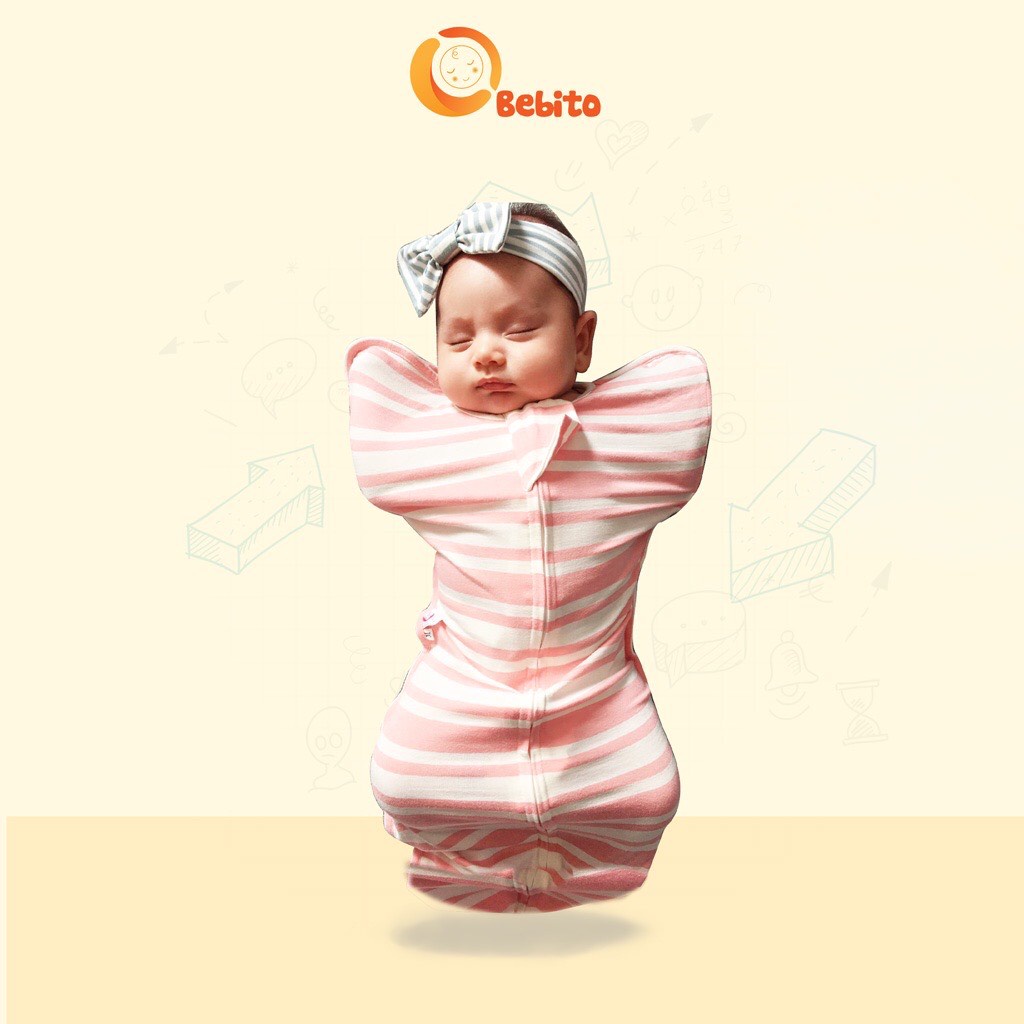Nhộng Chũn Sơ Sinh Tới 6 Tháng Giúp Bé Ngủ Ngon - Noonon NCD02