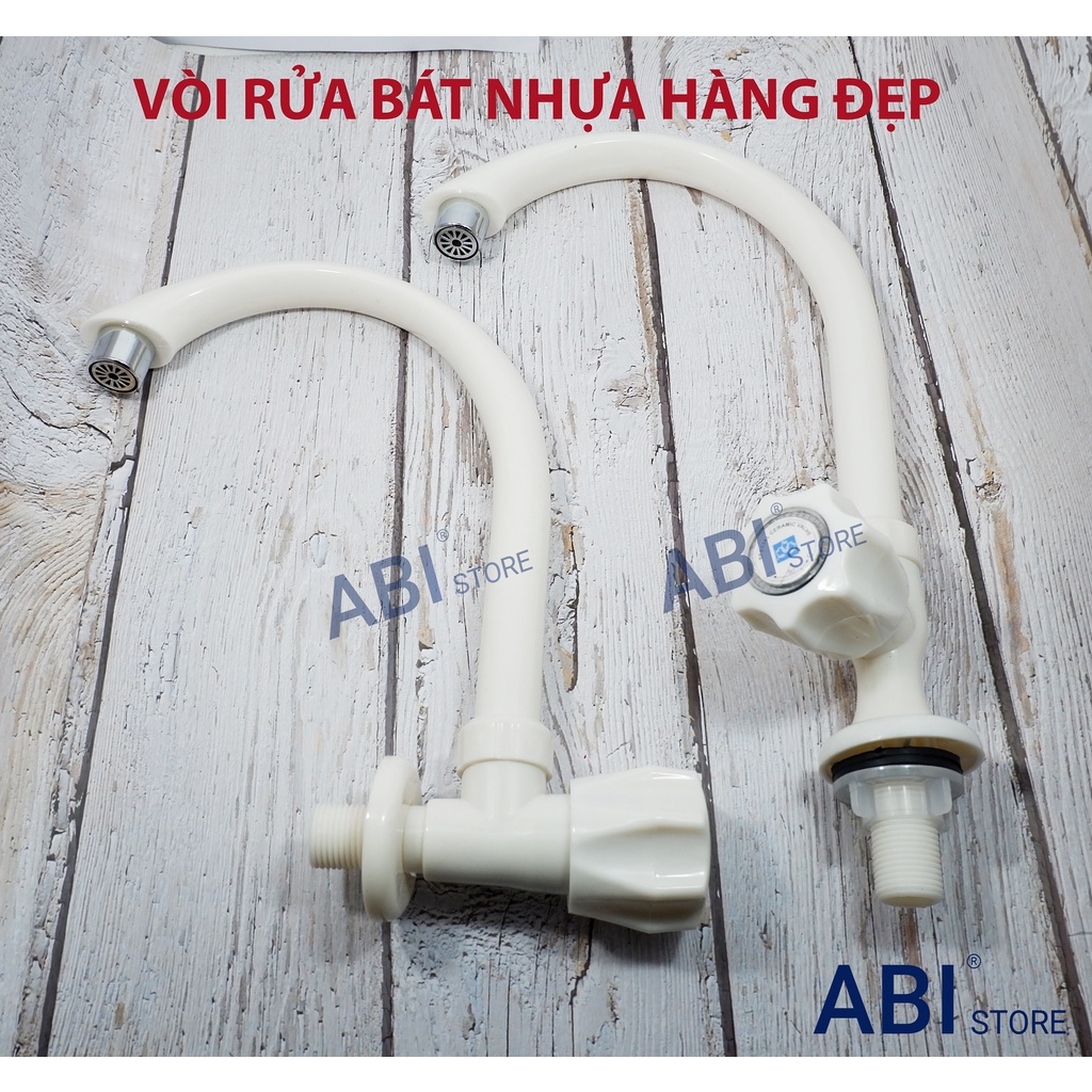 VÒI CHẬU RỬA CHÉN BÁT NHỰA CẮM CHẬU CẮM TƯỜNG GIÁ RẺ