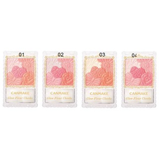 Phấn má hồng Canmake Glow Fleur Cheek Nhật