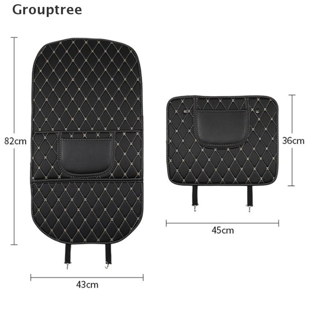 1 Túi Da Đựng Đồ Chống Va Đập Cho Ghế Sau Xe Hơi