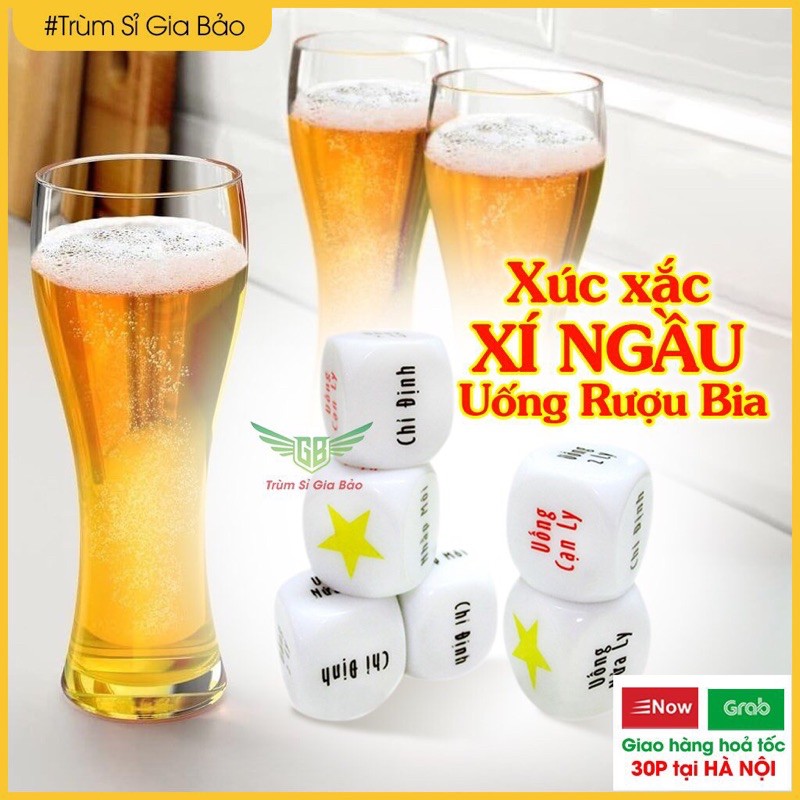 TỔNG KHO Xúc Xắc Xí Ngầu Uống Bia Rượu Lớn Nhất VN.