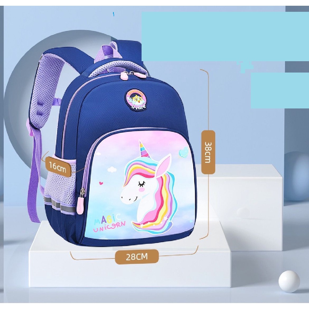 Balo tiểu học bé gái, bé trai siêu nhân nhện nhiều ngăn dành cho bé từ lớp 1-5