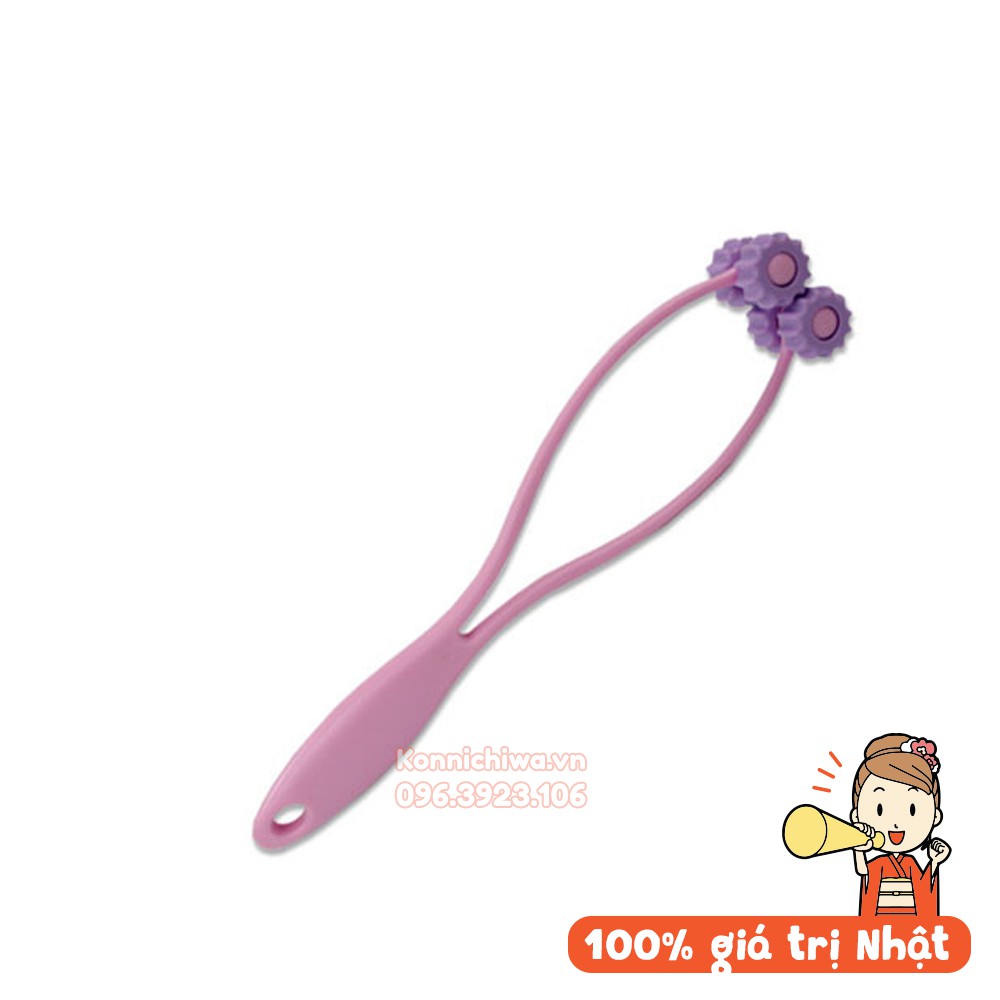 |Hàng Nhật chính hãng| Cây/ Dụng Cụ lăn massage/mát xa mặt/face thúc đẩy lưu thông máu, thon gọn mặt, mặt Vline | BigBuy360 - bigbuy360.vn