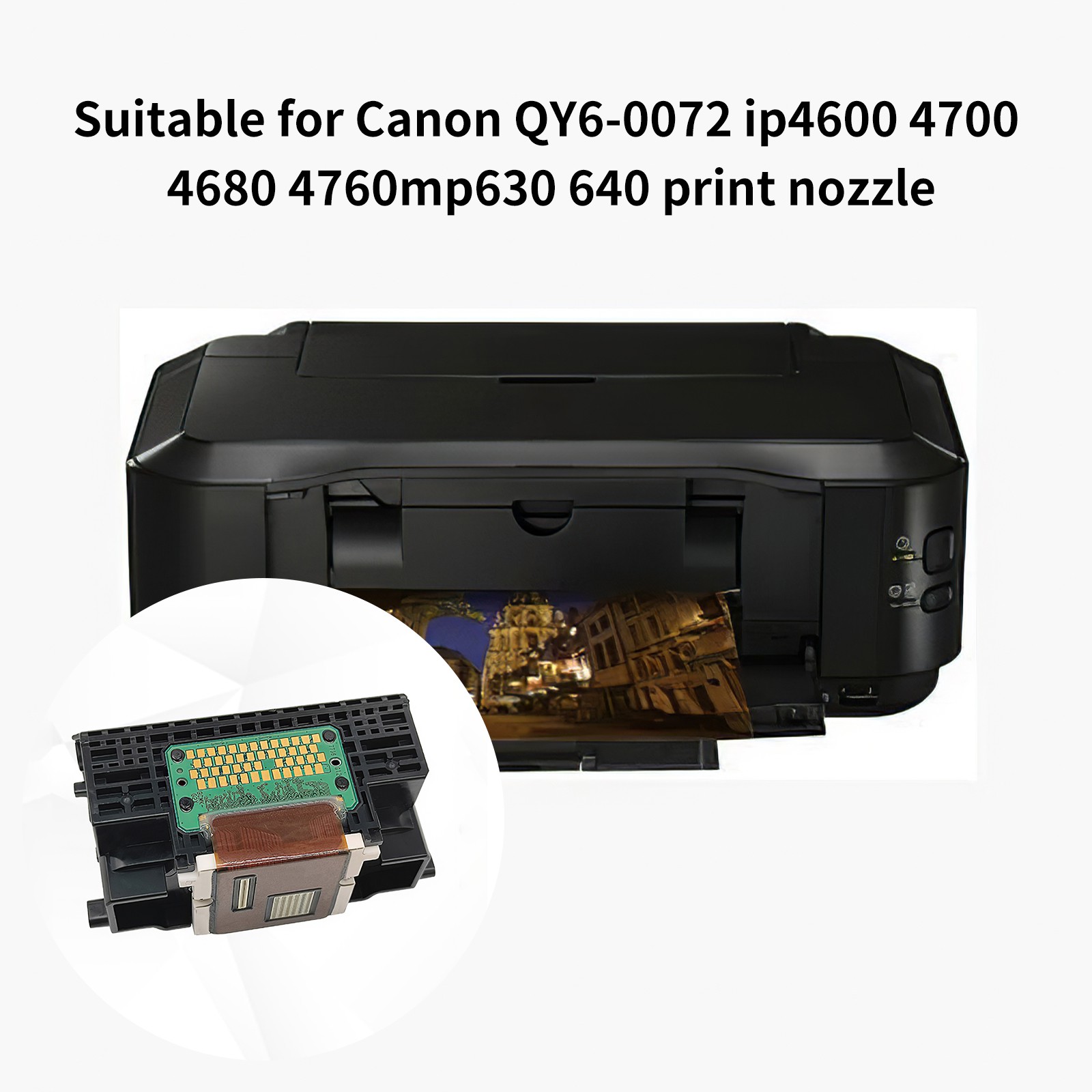 Đầu Máy In Canon Qy6-0072 / Ip4600 / Ip4700 / 4680 / 4760 / Mp630 / 640