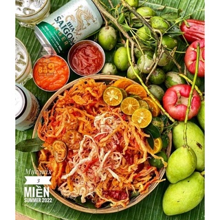 Khô mực mix 3 vị 250g