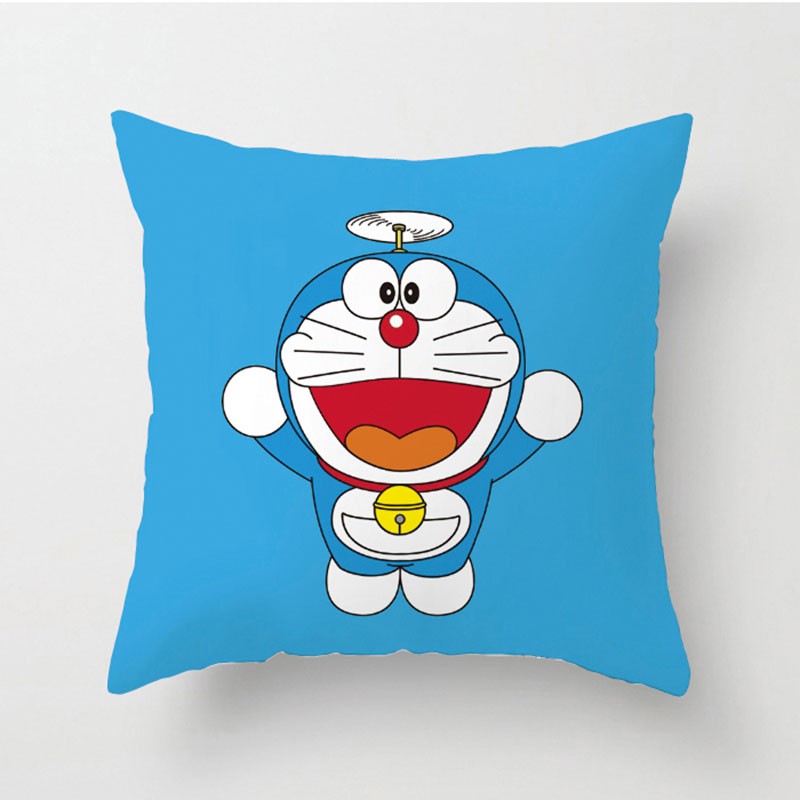 Doraemon Gối Tựa Lưng Họa Tiết Hoạt Hình Doremon Dễ Thương