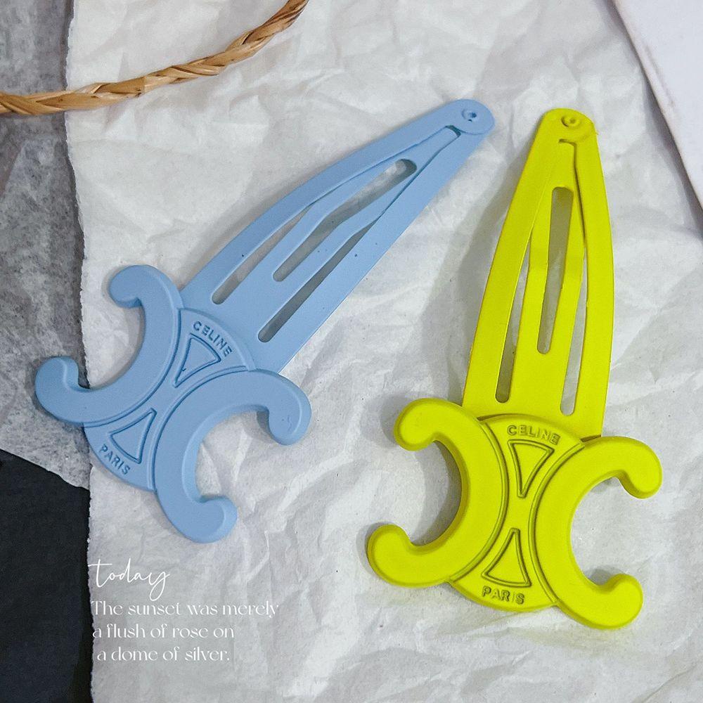 ✨✨Kẹp Tóc Mái Nhiều Màu Hình Chữ C Phong Cách Vintage Dành Cho Nữ