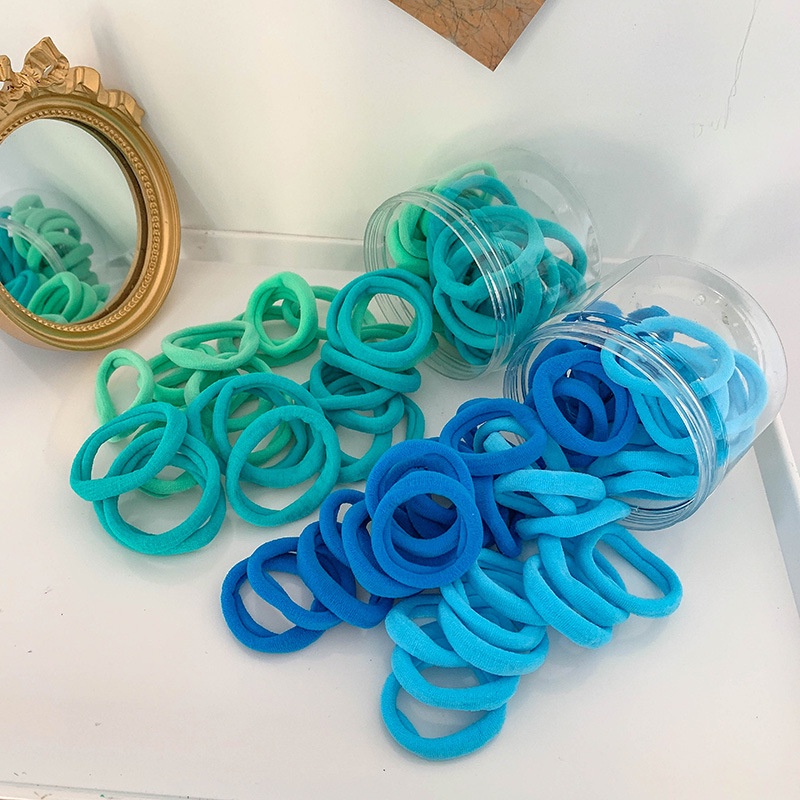 50 dây cao su màu nhỏ liền mạch đàn hồi cao