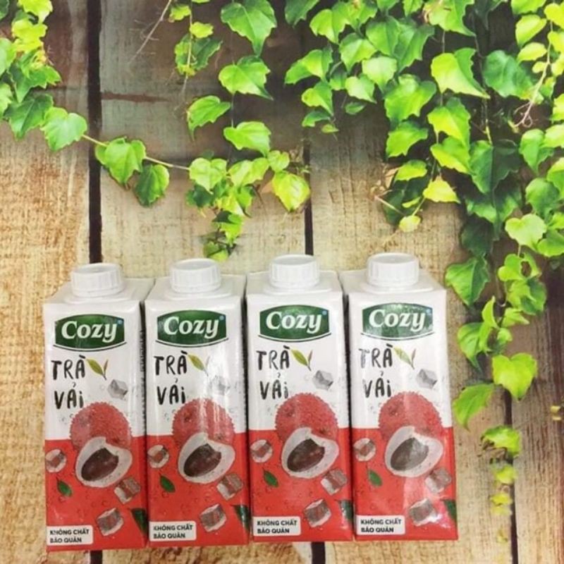 trà đào sả cozy