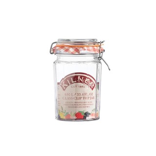 [KILNER]  Hũ thủy tinh vát cạnh/hũ thủy tinh nhiều cạnh nắp cài kín hơi chính hãng Kilner nhập khẩu Anh