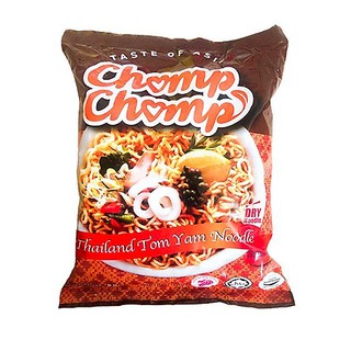 Combo 4 gói mì xào khô chomp chomp vị thái Lan 80gr