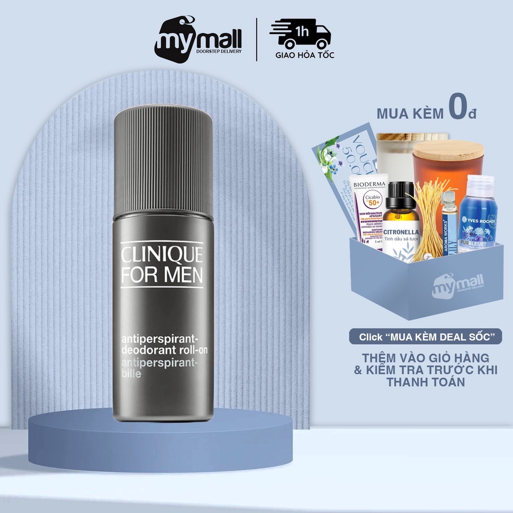 Lăn Khử Mùi Cho Nam Clinique For Men Antiperspirant-Deodorant Roll-on 75ml