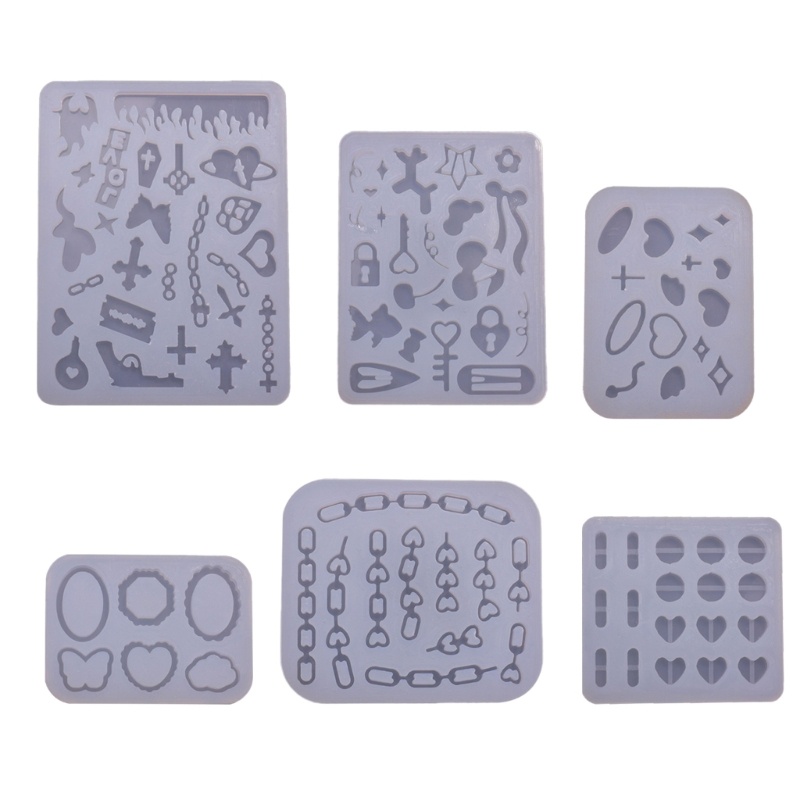 Khuôn Làm Móc Khóa Bằng Silicone Epoxy Resin
