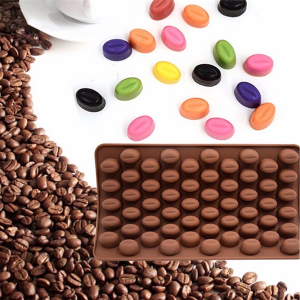 Khuôn Silicone Vĩ Hạt Cafe Nhỏ