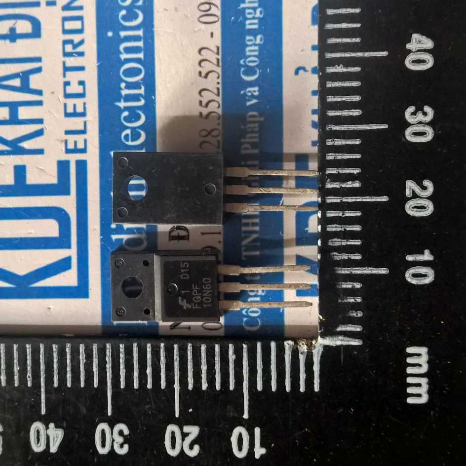 3 con FQPF10N60C 10A 600V 10A 600V N-CH MOSFET KDE1580