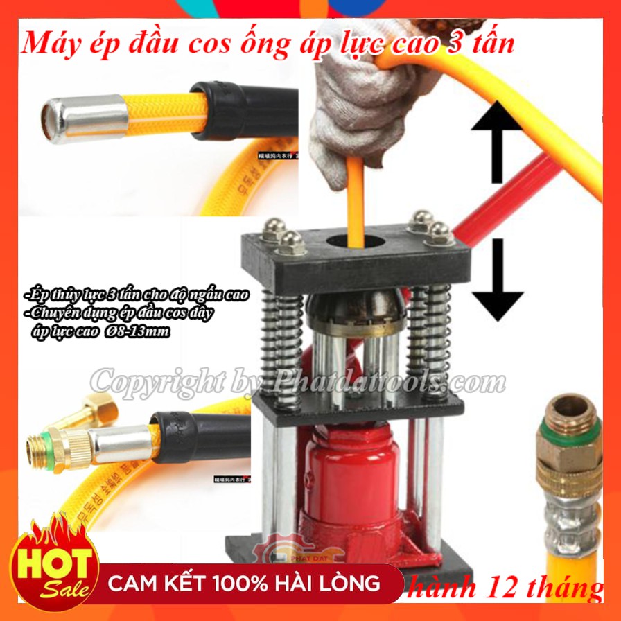 Máy ép đầu cos thủy lực ống dây cao áp 3 tấn