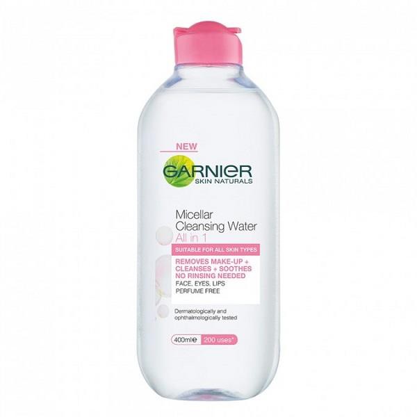 Nước tẩy trang Garnier micellar water 400ml (hàng chuẩn auth)