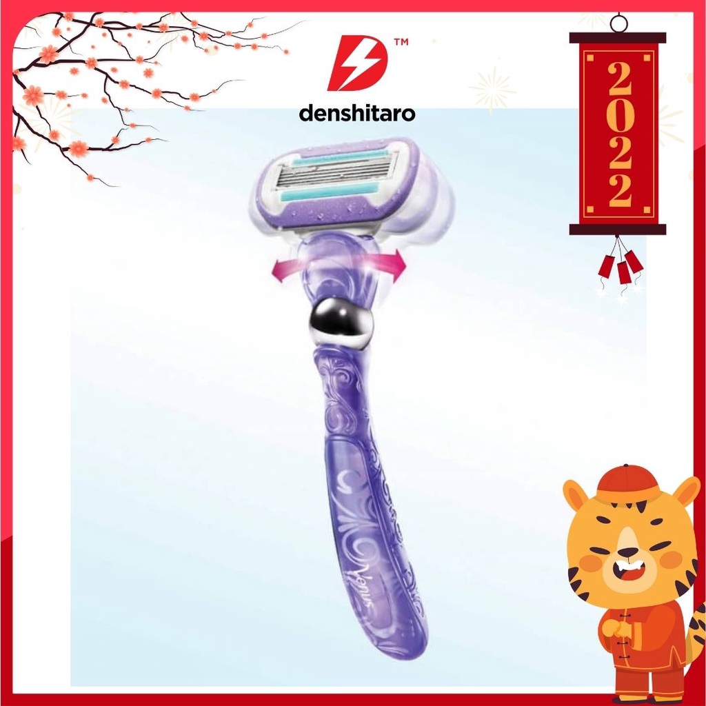 [Hàng Nhật] Dao cạo Gillette 5 lưỡi Venus Swirl cho nữ