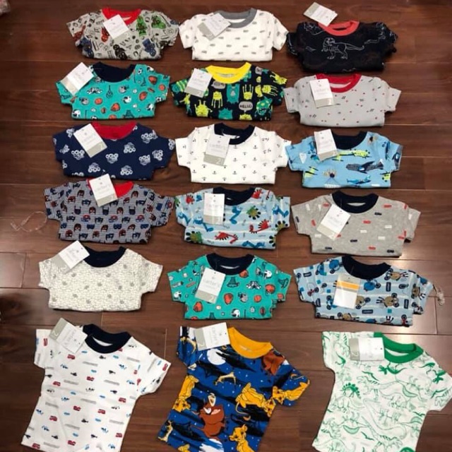 Combo 4 bộ carter bé trai gái