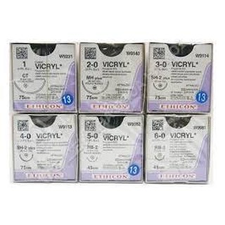 chỉ nhấn mí tự tan Vicryl 5/0.