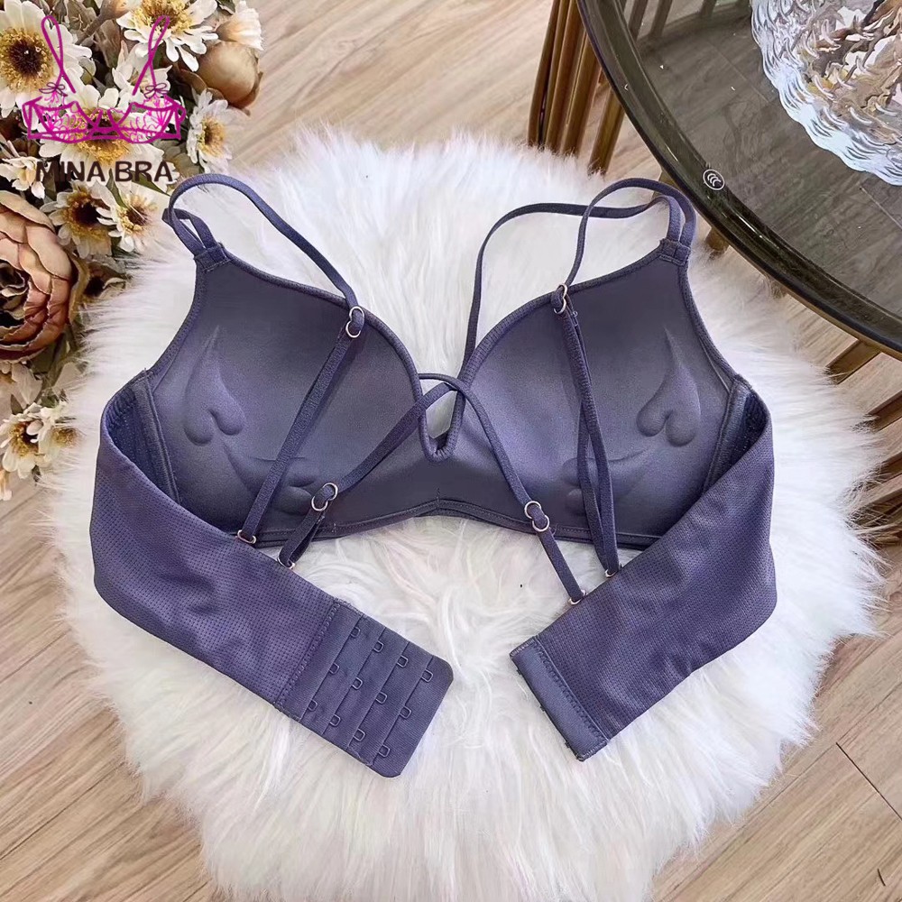 Áo Lót Hai Dây Cao Cấp Thời Trang MINABRA Áo Ngực Không Gọng Tản Nhiệt Siêu Nâng Đẩy SBCT04 | BigBuy360 - bigbuy360.vn