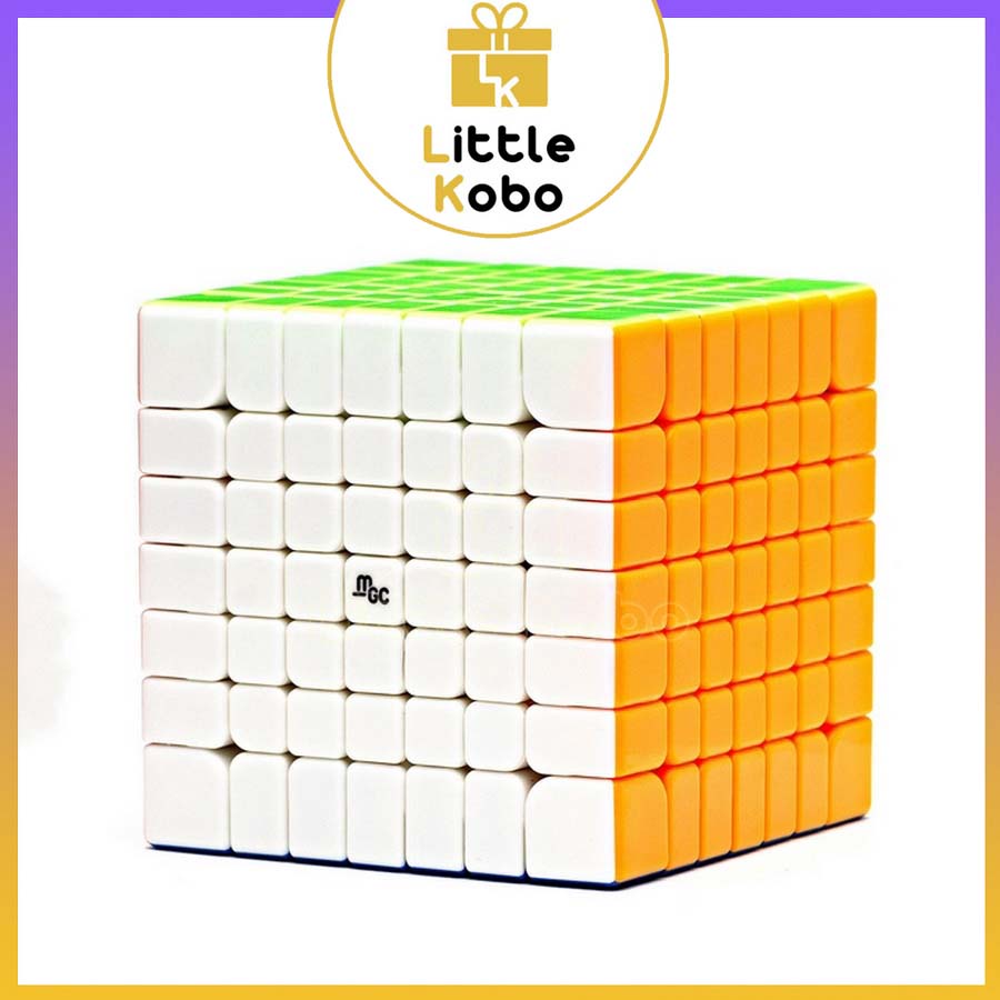 Rubik 7x7 YJ MGC 7x7 Có Nam Châm Stickerless Rubic Không Viền 7 Tầng Đồ Chơi Trí Tuệ