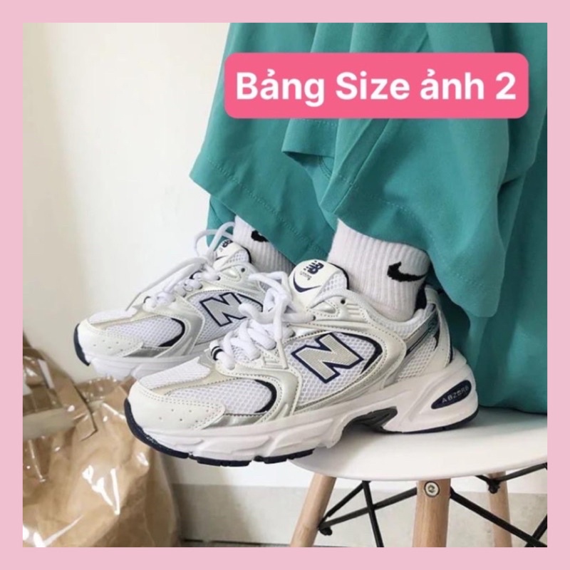 GIÀY NB ULZZANG UNISEX NAM NỮ 530 2021(Xem kĩ ảnh 6,7,8,9)