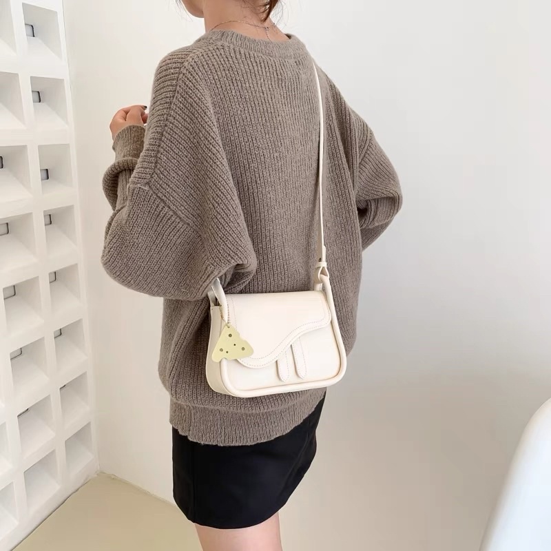 Túi Đeo Chéo Nữ Túi Xách Nữ Da Mềm Phong Cách Hàn Quốc Nhiều Màu Siêu Xinh