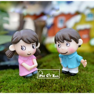 [Giá Siêu Rẻ] Tình Yêu Tuổi Trẻ - Phụ kiện trang trí cho cây xanh để bàn làm việc, mô hình trang trí, tiểu cảnh
