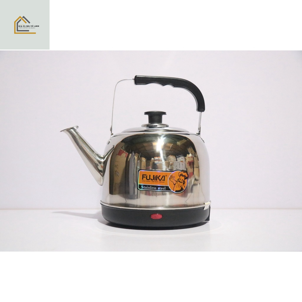 Ấm siêu tốc , bình đun siêu tốc , ấm đun siêu tốc FUJIKA FJ SD50 5L bền đẹp nấu nước an toàn thân ấm inox