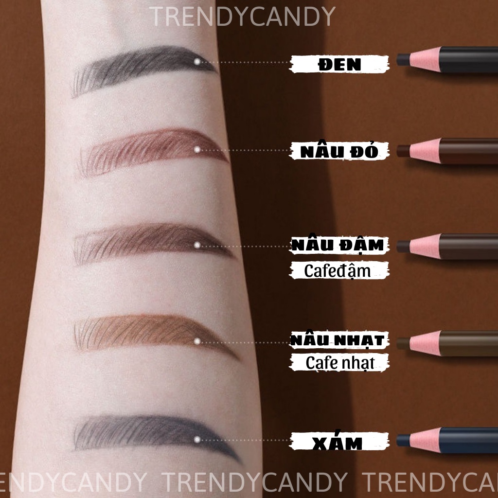 Chì xé kẻ mày phẩy sợi sắt nét