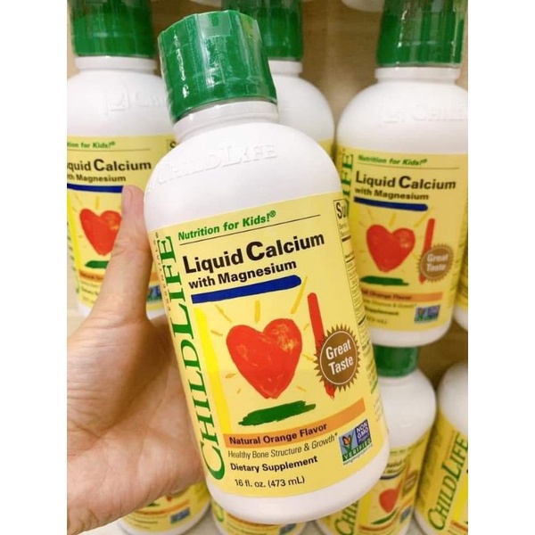 LIQUID CALCIUM CHILDLIFE BỔ_SUNG_CANXI_CHO_BÉ CỦA MỸ
